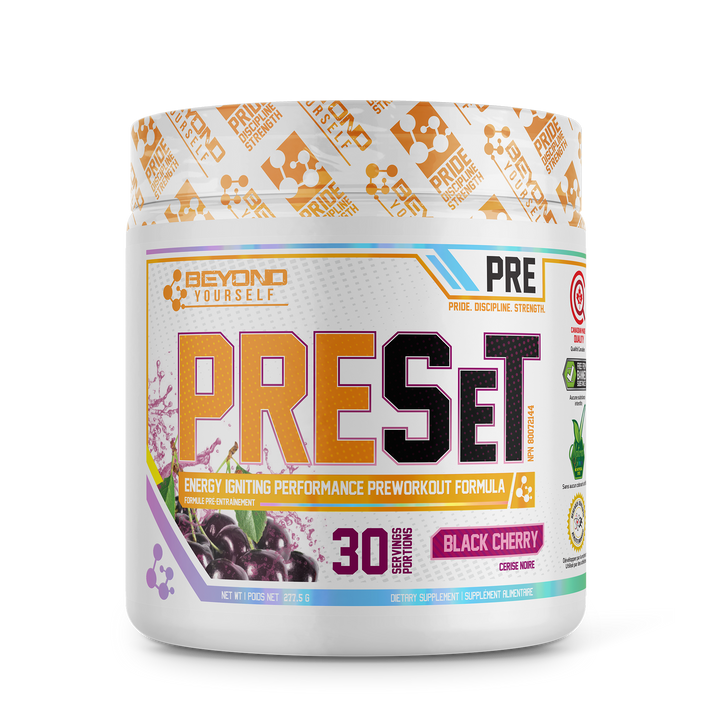 Beyond Yourself PreSET Pre Workout 277.5g - Out of Date